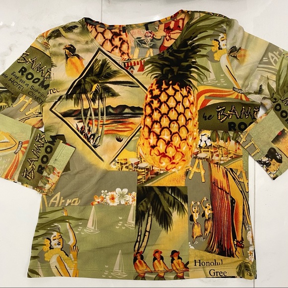 Tops - Tropical Hawaiian Shirt Blouse